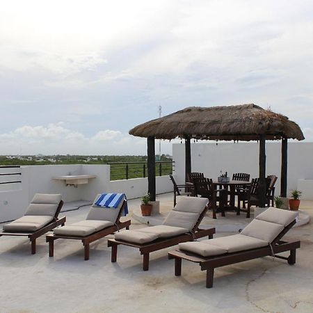 Penthouse With Roof Terrace - Costa Maya Apartment Mahahual Exterior foto