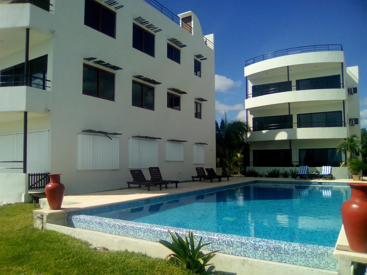Penthouse With Roof Terrace - Costa Maya Apartment Mahahual Exterior foto