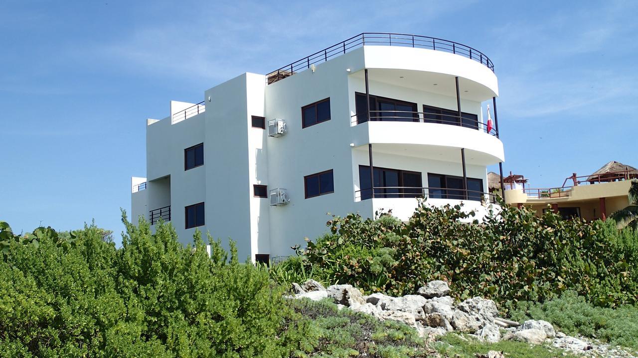 Penthouse With Roof Terrace - Costa Maya Apartment Mahahual Exterior foto