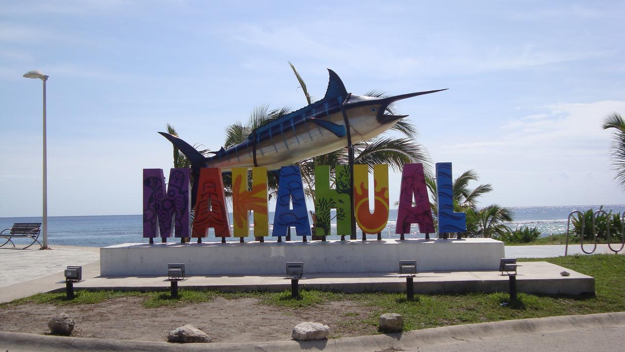 Penthouse With Roof Terrace - Costa Maya Apartment Mahahual Exterior foto