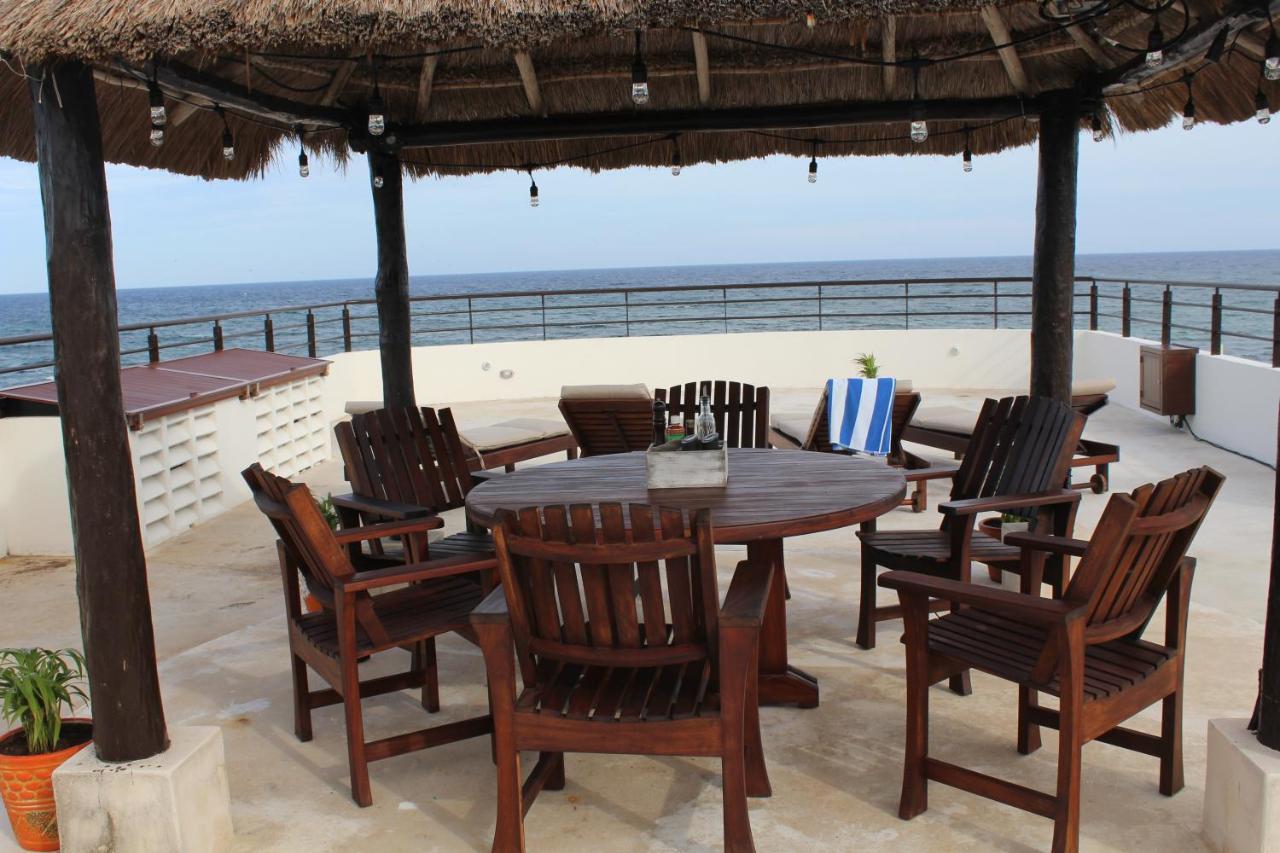 Penthouse With Roof Terrace - Costa Maya Apartment Mahahual Exterior foto